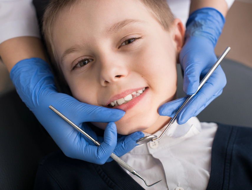 Sparse Teeth Children Braces - Smalto Dental Clinic